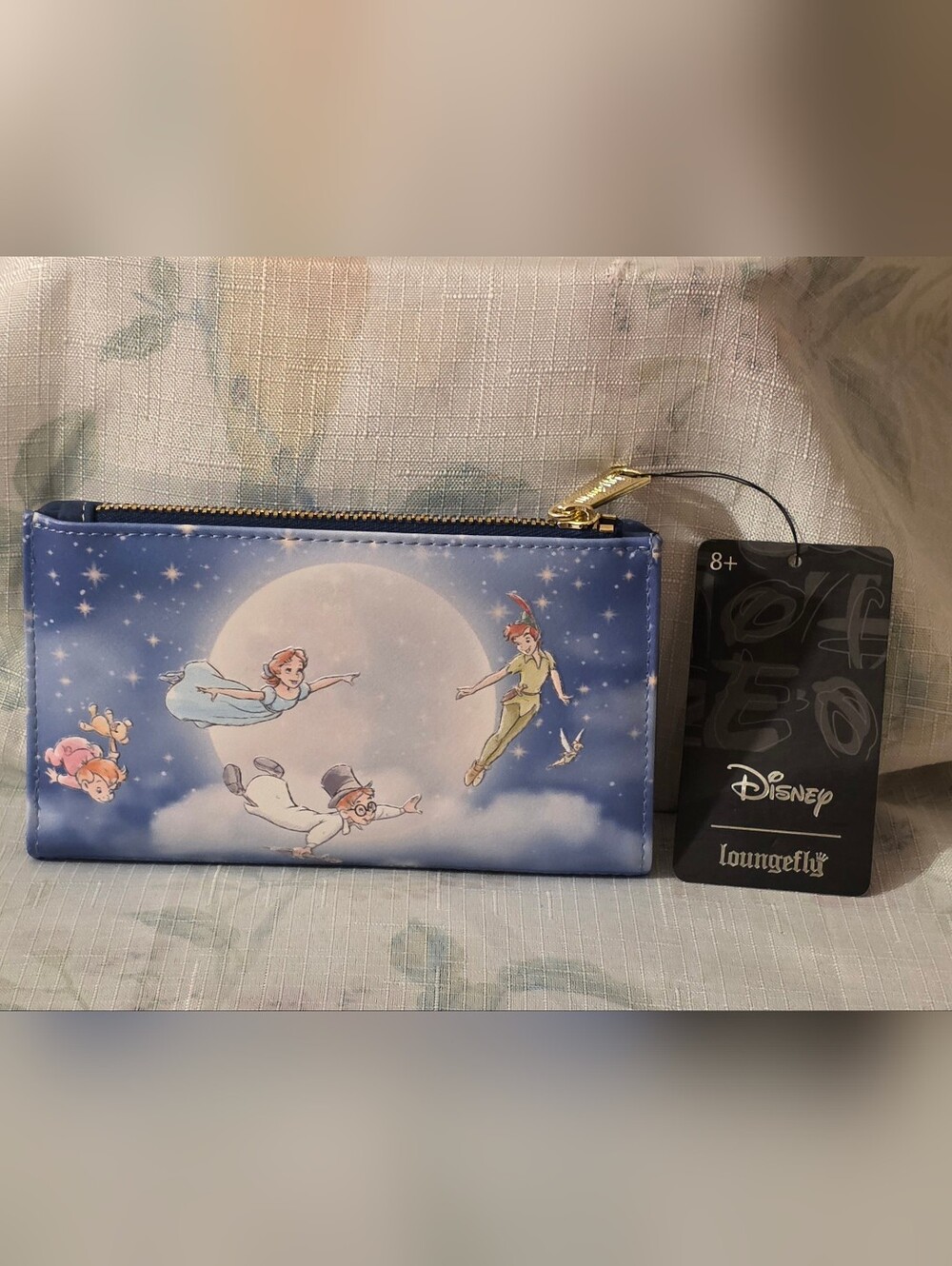 Loungefly Disney Peter Pan Second Star Flap Wallet NWT Brand New